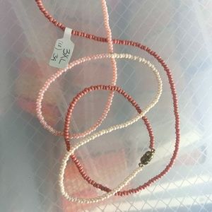 Handmade Nude-Ombre Waist Accessory with Magnet Clamp